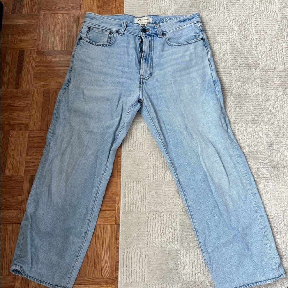 Madewell Men's Relaxed Light Blue Jeans
